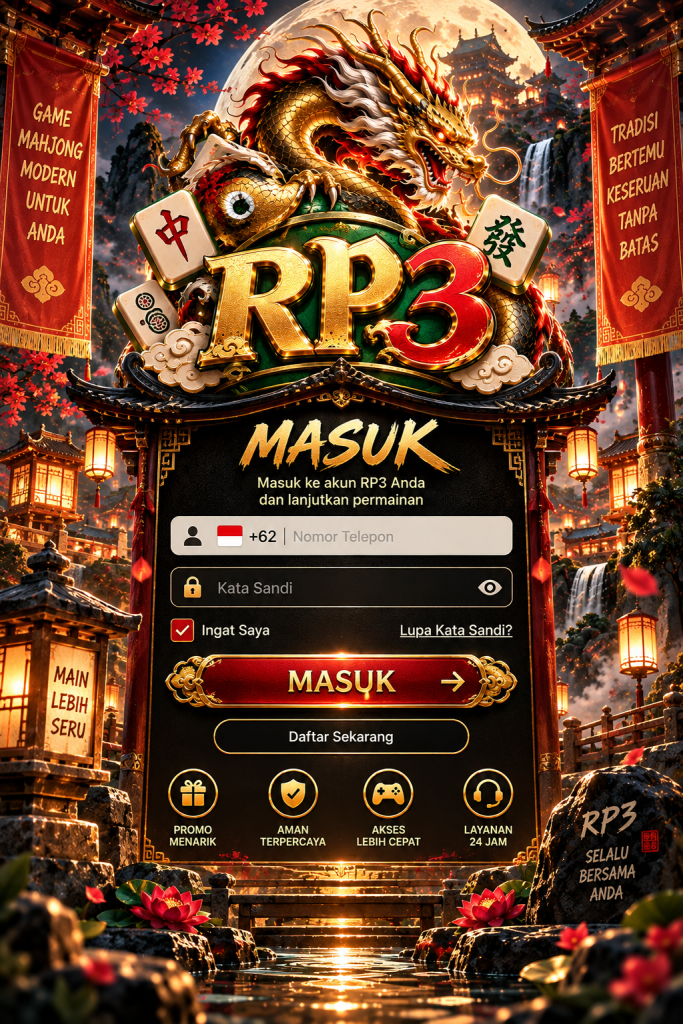 RP3 Login - Akses Akun untuk Menikmati Ragam Game RP3